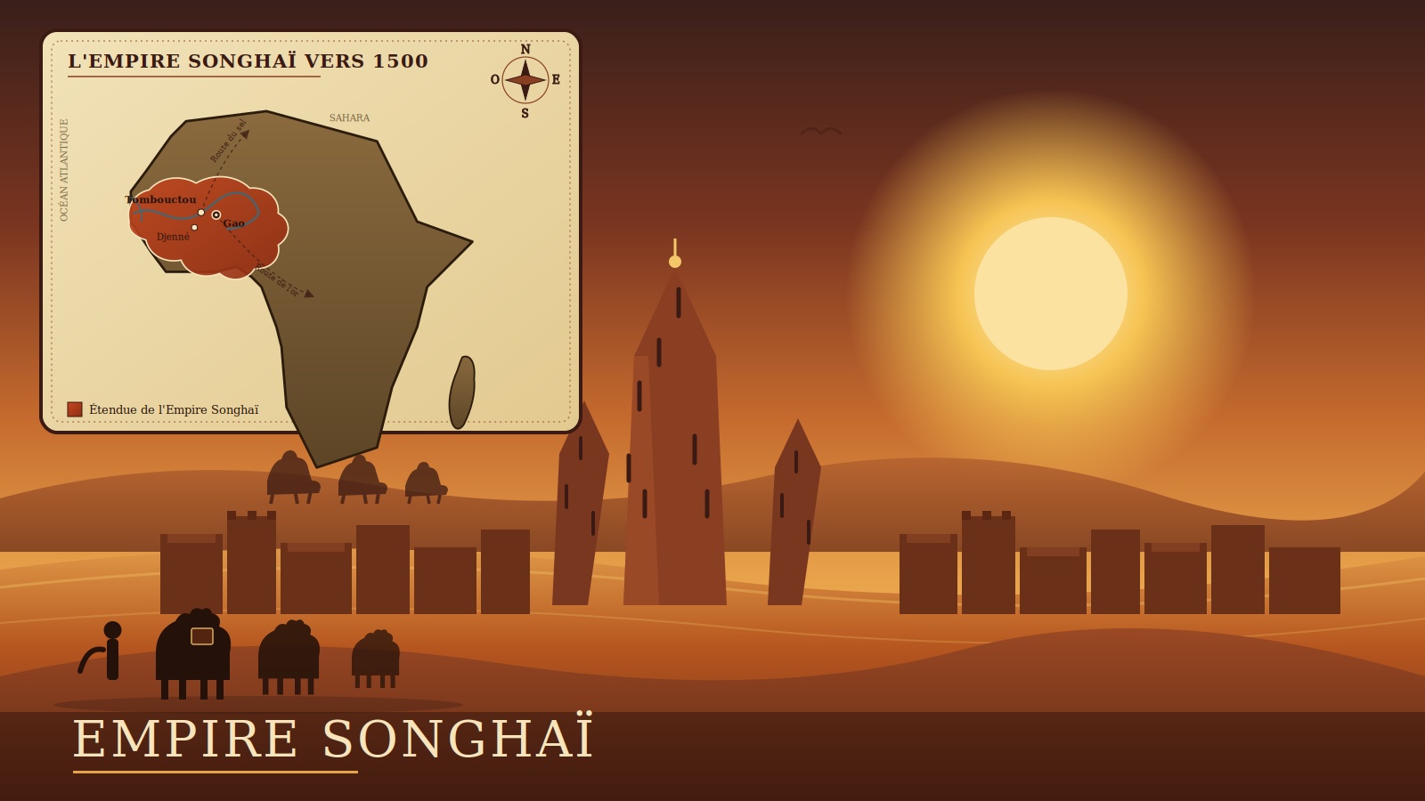 Empire Songhaï : l’histoire du plus grand empire d’Afrique de l’Ouest